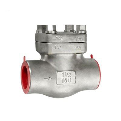 titanium-alloy-ta2-check-valve-forged-1-1-2-inch-150-lb-bb-sw